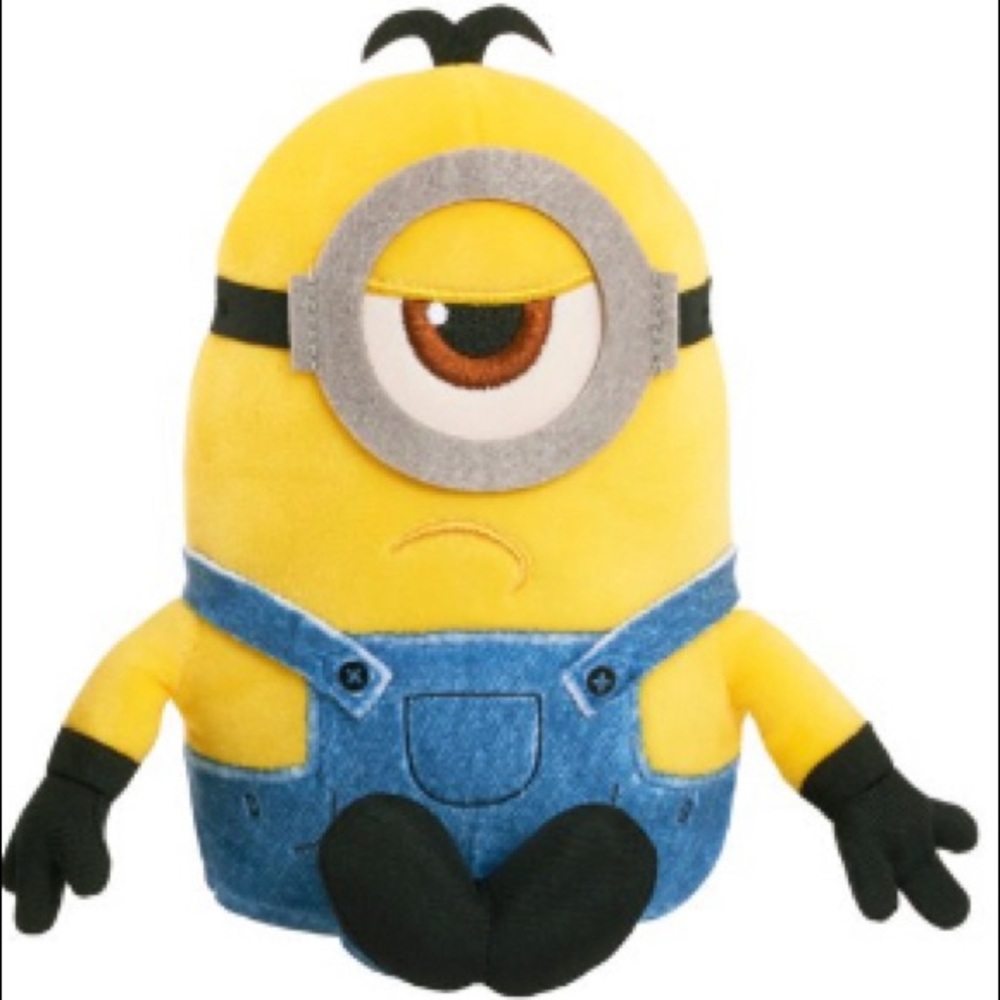 Minions Stuart Small Tactile Sand Filled Plush Doll